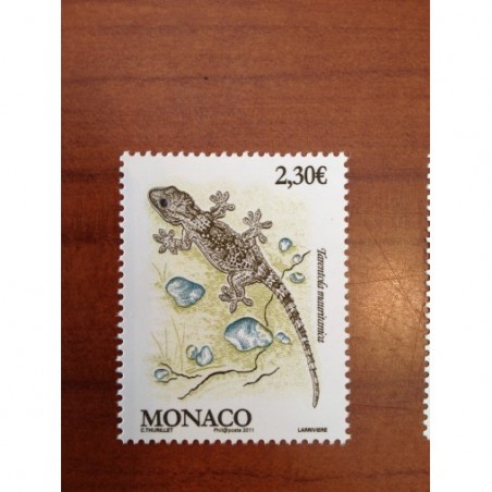 Monaco Num 2781 ** MNH Reptile Gecko Tarentola