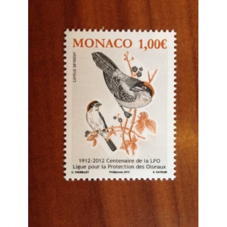 Monaco Num 2840 ** MNH Pie grieche oiseau bird