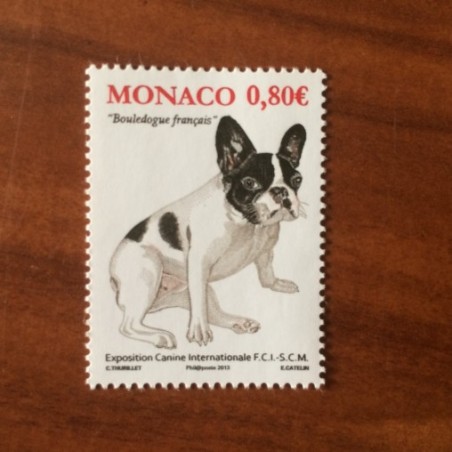 Monaco Num 2864 ** MNH Chien dog bouledogue