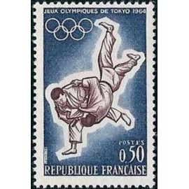 France Yvert Num 1428 ** Judo  1964