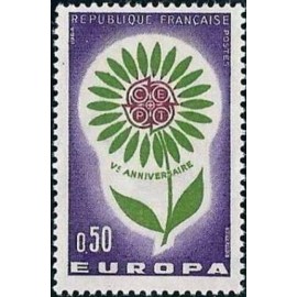 France Yvert Num 1431 ** Europa  1964