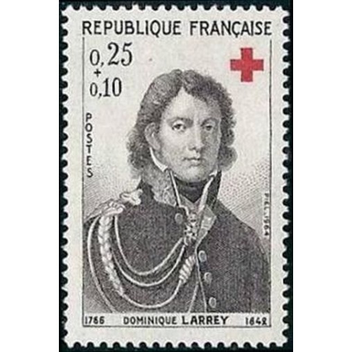 France Yvert Num 1434 ** Croix Rouge  1964