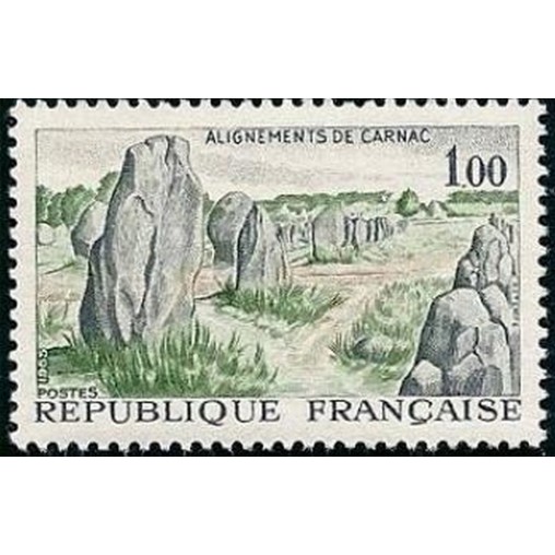 France Yvert Num 1440 ** Carnac  1965