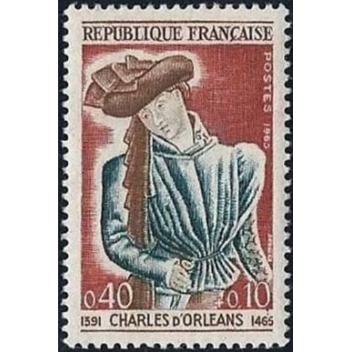 France Yvert Num 1445 ** Charles d Orleans  1965