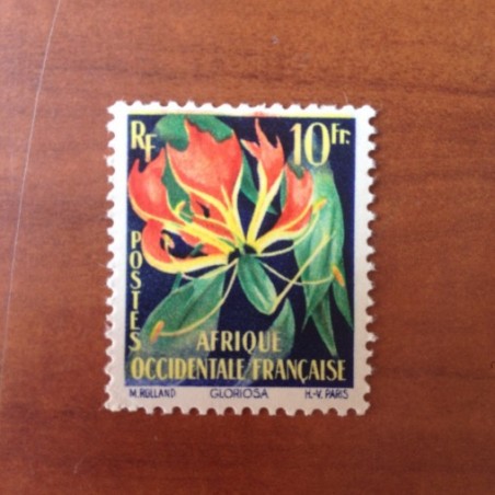 Afrique Occidentale AOF 68 MH * Flore