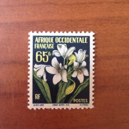 Afrique Occidentale AOF 72 MH * Flore