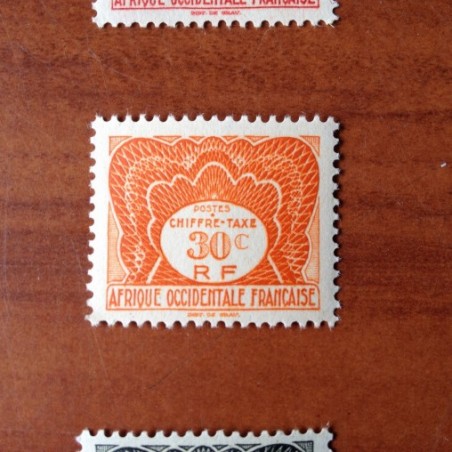 Afrique Occidentale AOF Taxe 2 MNH **