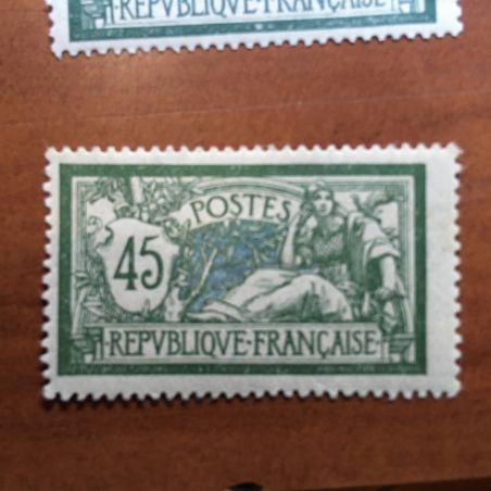 France num Yvert 143 ** Papier GC MNH Merson Année 1907