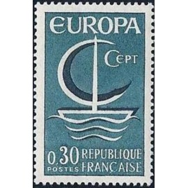 France Yvert Num 1490 ** Europa  1966
