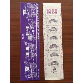 1989 Carnet Journée du timbre BC