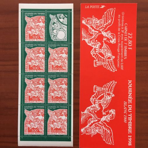 1998 Carnet Journée du timbre BC