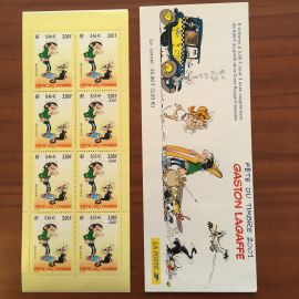 2001 Carnet Journée du timbre BC