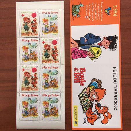 2002 Carnet Journée du timbre BC