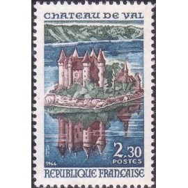 France Yvert Num 1506 ** Château de Val  1966