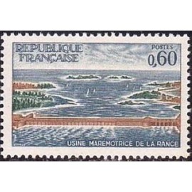 France Yvert Num 1507 ** De la Rance  1966