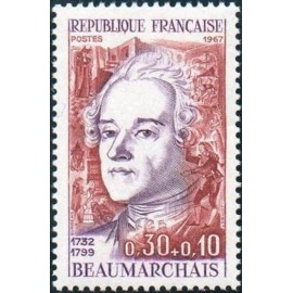 France Yvert Num 1512 ** Beaumarchais  1967