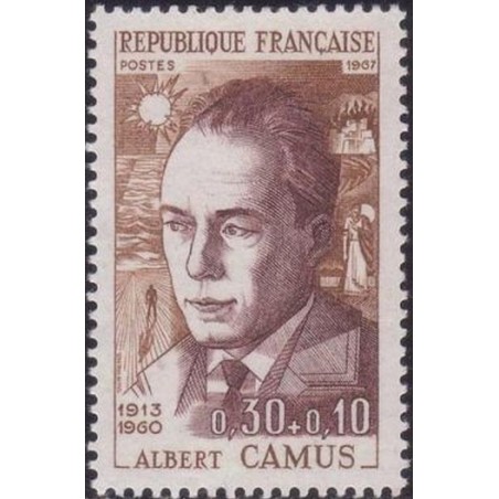 France Yvert Num 1514 ** Albert Camus  1967