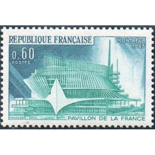 France Yvert Num 1519 ** Montreal  1967