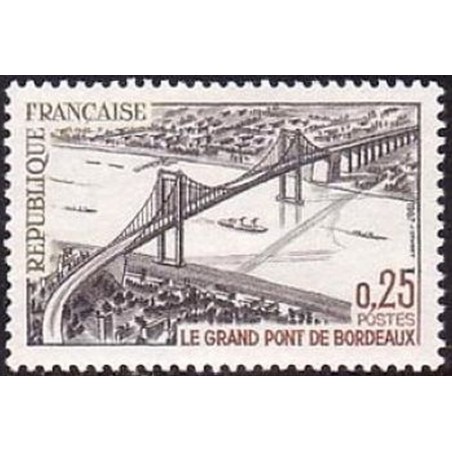 France Yvert Num 1524 ** Pont de Bordeaux  1967