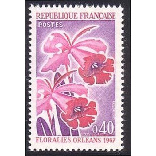France Yvert Num 1528 ** Floralies D Orleans  1967