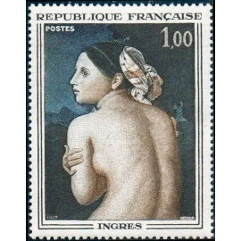 France Yvert Num 1530 ** Tableau Ingres  1967