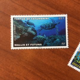 Wallis et Futuna 817luxe sans charnière Tortue 2014