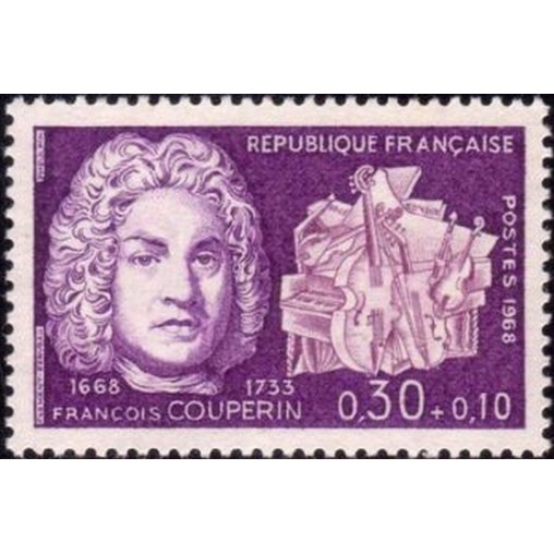 France Yvert Num 1550 ** François Couperin   1968