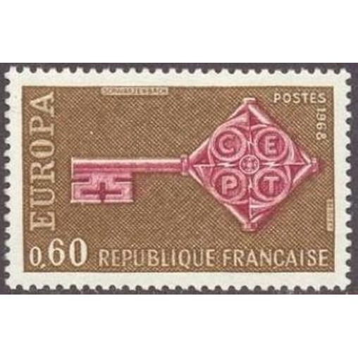 France Yvert Num 1557 ** Europa  1968