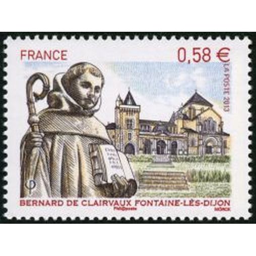 France 4802 an 2013 Bernard de Clairvaux