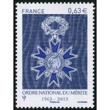 France 4830 **   an 2013 Ordre nationale du merite medaille