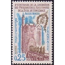 France Yvert Num 1566 ** Aigues Mortes  1968