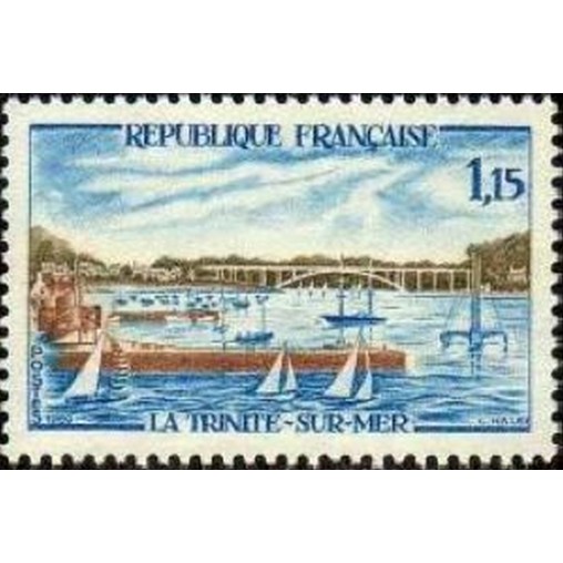 France Yvert Num 1585 ** Trinité sur Mer  1969
