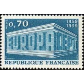 France Yvert Num 1599 ** Europa  1969