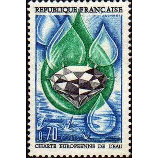 France Yvert Num 1612 ** Diamant  1969