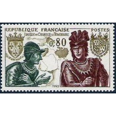 France Yvert Num 1616 ** Louis XI  1969