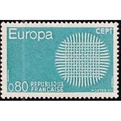 France Yvert Num 1638 ** Europa  1970