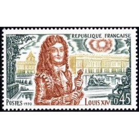 France Yvert Num 1656 ** Louis XIV  1970