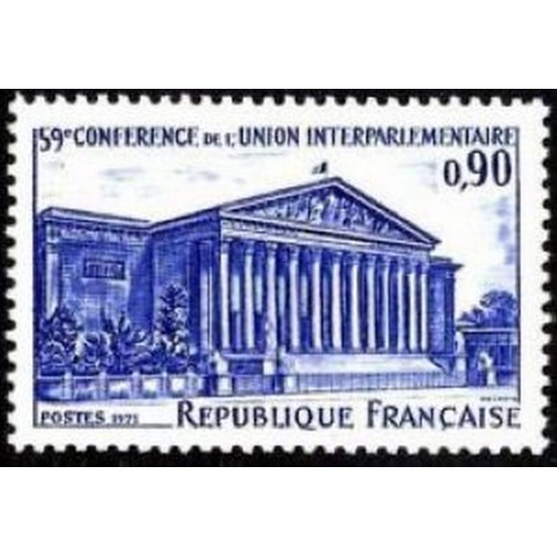 France Yvert Num 1688 ** Ass Nationale  1971