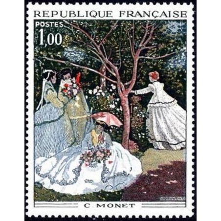 France Yvert Num 1703 ** Tableaux Monet  1972