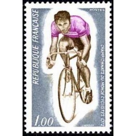 France Yvert Num 1724 ** Cyclisme velo  1972