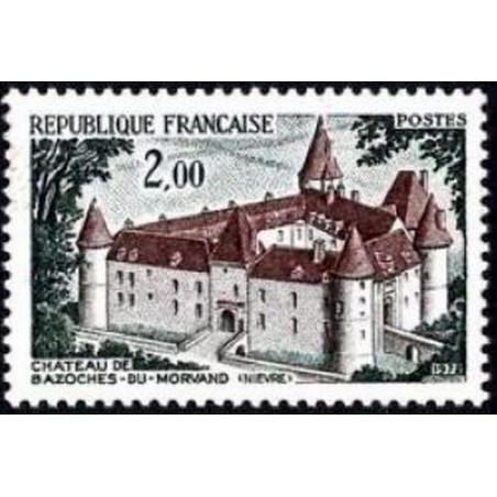 France Yvert Num 1726 ** Château  1972