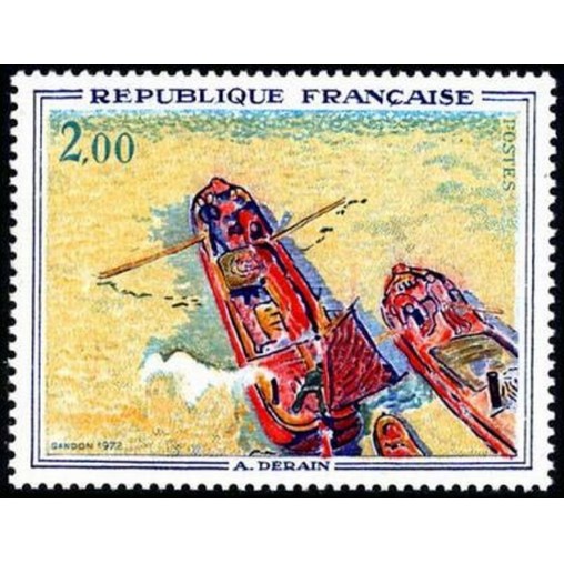 France Yvert Num 1733 ** Tableau Peniche  1972
