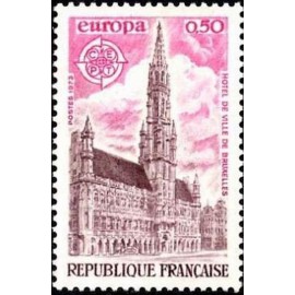 France Yvert Num 1752 ** Europa  1973
