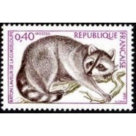 France Yvert Num 1754 ** raton guadeloupe  1973
