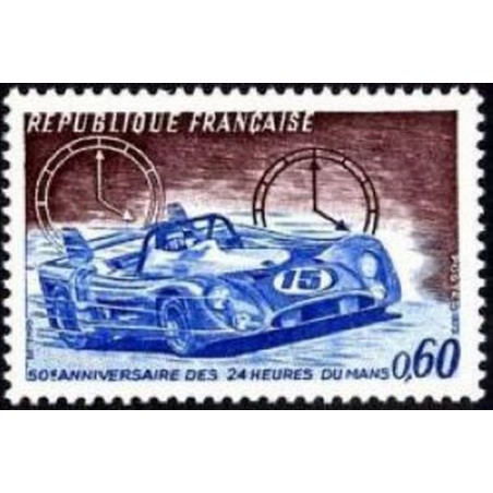 France Yvert Num 1761 ** le Mans AUTO  1973