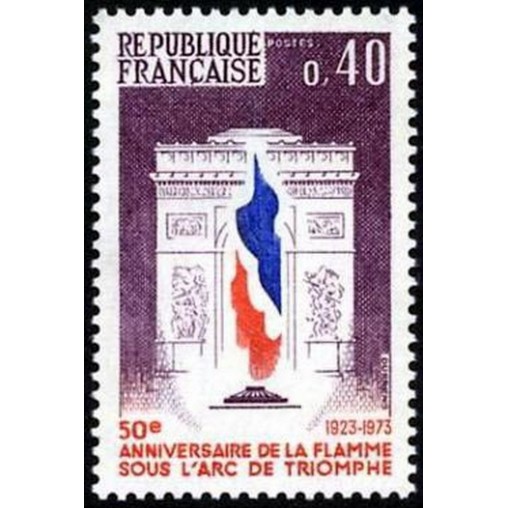France Yvert Num 1777 ** Arc de triomphe  1973
