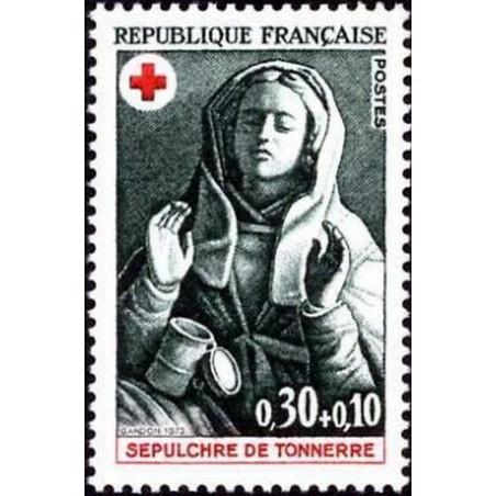 France Yvert Num 1779 ** Croix Rouge  1973