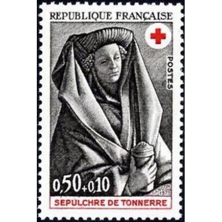 France Yvert Num 1780 ** Croix Rouge  1973
