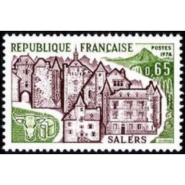 France Yvert Num 1793 ** Salers  1974