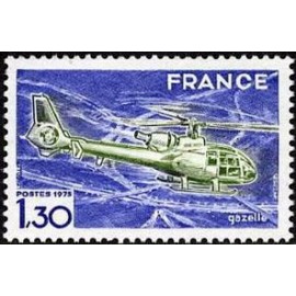 France Yvert Num 1805 ** Helicoptere  1974